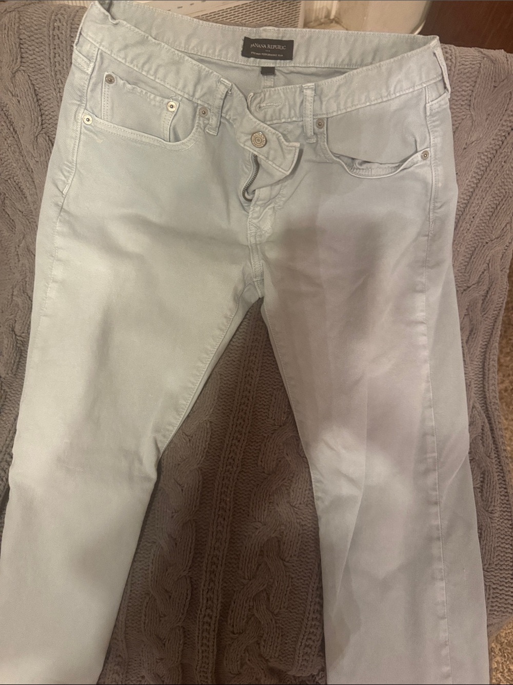 Banana Republic Men’s  Skinny Jeans Lt. Blue Size 32x34